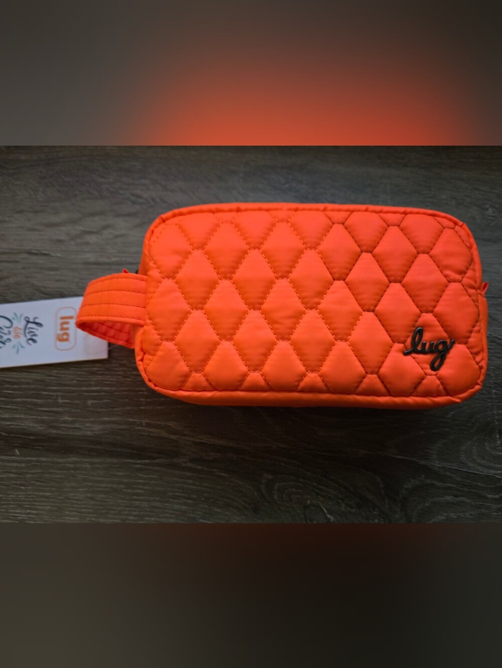 lug Quilted Orange Bag